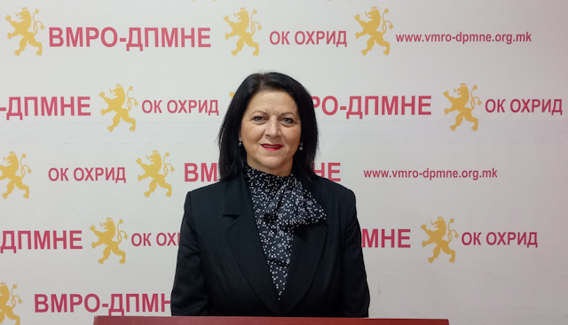 Петкоска: Претседателката на СДСМ Охрид не ги исполнува наведените критериуми за избор на раководно лице во Централниот регистaр